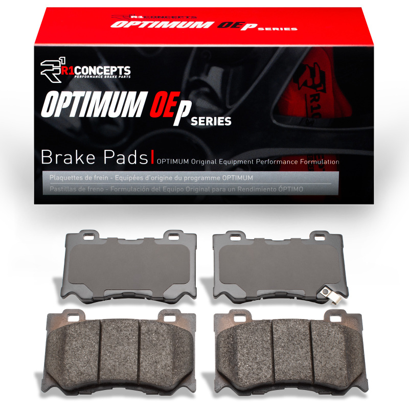 Infiniti M35H Brake Pads - Front - R1 Concepts - Optimum OE - `08-`25